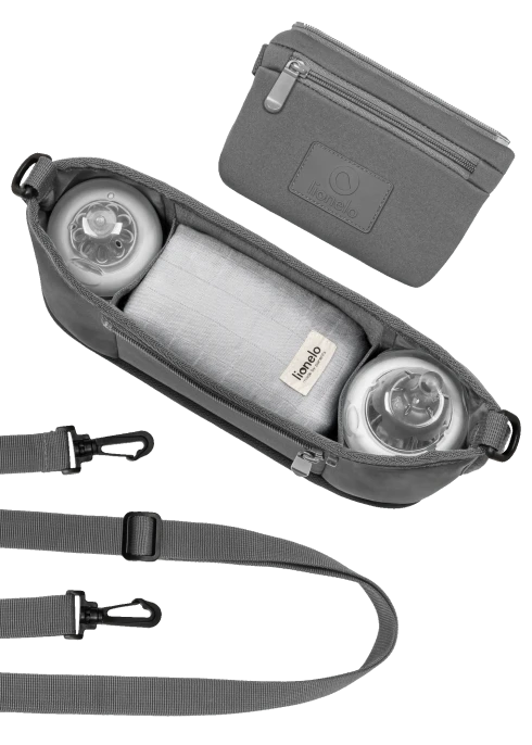 Organizer do wózka Little Cube Grey Stone - Lionelo