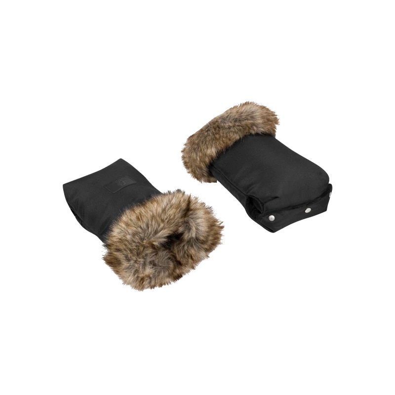 Mufka do wózka Handmuff Black - Lionelo
