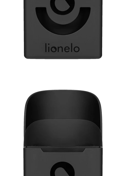 Uchwyt na kubek Ove Black Carbon - Lionelo