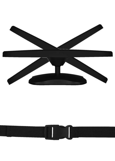 Lusterko samochodowe Sett Black Carbon - Lionelo