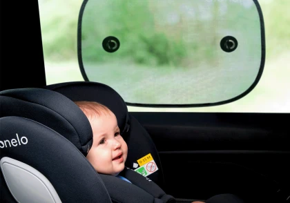 Osłonka do samochodu Sunshade Black - Lionelo