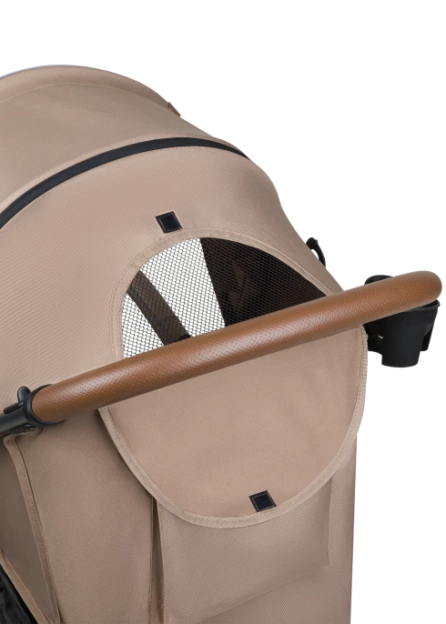 Wózek spacerowy lekki, składany, do 22 kg - Annet Plus Beige Sand - Lionelo