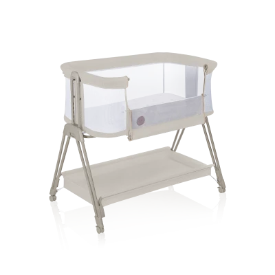 Lionelo Luna Beige Sand 2 w 1 — łóżeczko dostawne