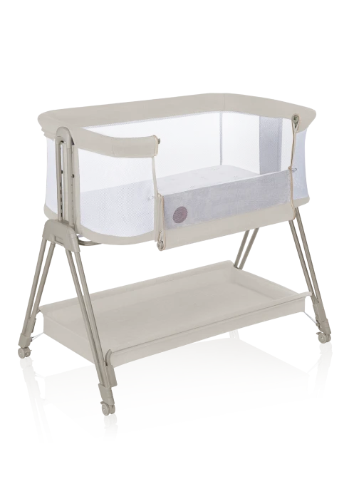 Lionelo Luna Beige Sand 2 w 1 — łóżeczko dostawne