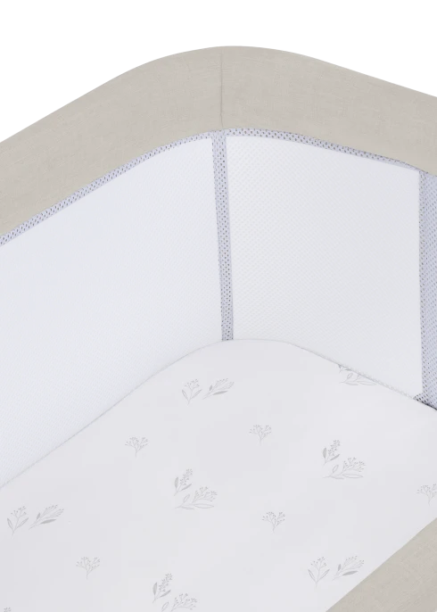 Lionelo Luna Beige Sand 2 w 1 — łóżeczko dostawne