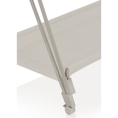 Lionelo Luna Beige Sand 2 w 1 — łóżeczko dostawne