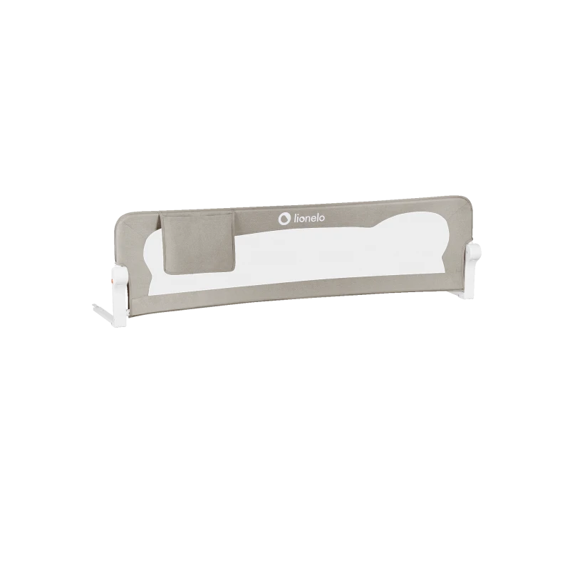 Lionelo Eva Beige Melange — barierka do łóżka|Opinie i cena