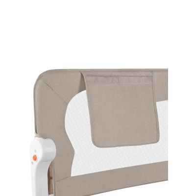 Barierka do łóżka Eva Beige Melange - Lionelo