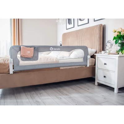 Barierka do łóżka Eva Beige Melange - Lionelo