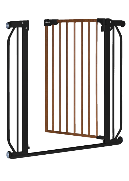 Bramka ochronna Truus Slim Black Carbon - Lionelo