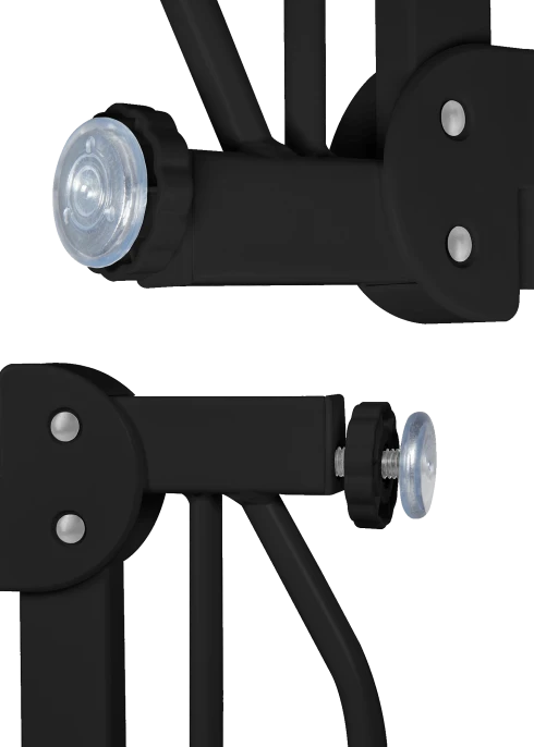 Bramka ochronna Truus Slim Black Carbon - Lionelo