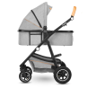 Lionelo Amber 3w1 Grey Stone — Wózek wielofunkcyjny z fotelikiem