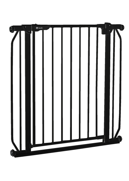 Bramka ochronna Truus Slim Black Onyx - Lionelo