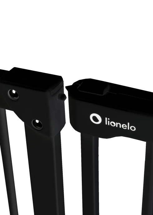 Bramka ochronna Truus Slim Black Onyx - Lionelo