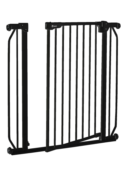 Bramka ochronna Truus Slim Black Onyx - Lionelo