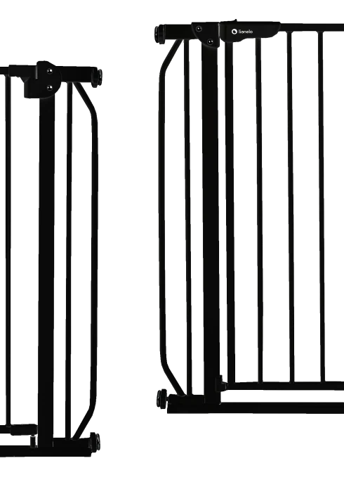 Bramka ochronna Truus Slim Black Onyx - Lionelo