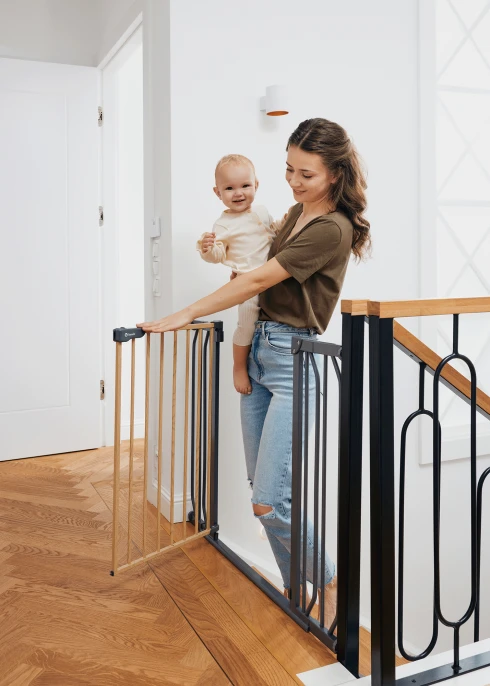 Lionelo Truus Slim Grey Graphite — Bramka ochronna|Opinie i cena