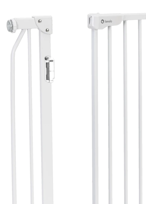 Bramka ochronna Truus Slim LED White - Lionelo