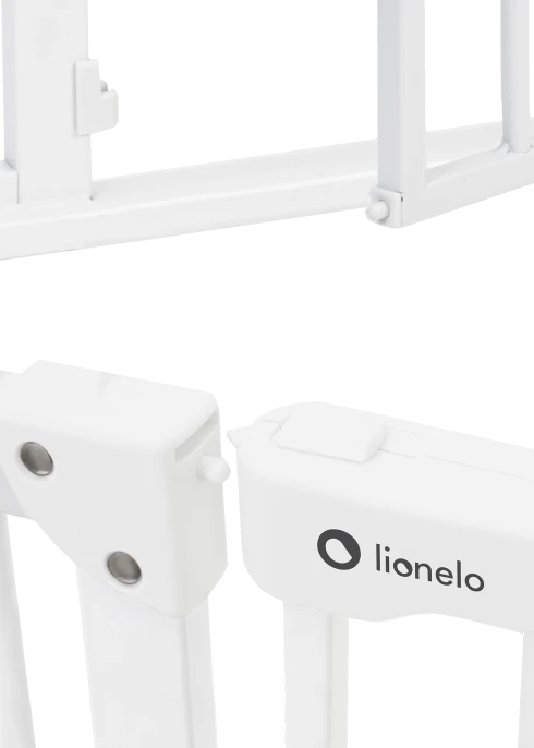 Bramka ochronna Truus Slim LED White - Lionelo