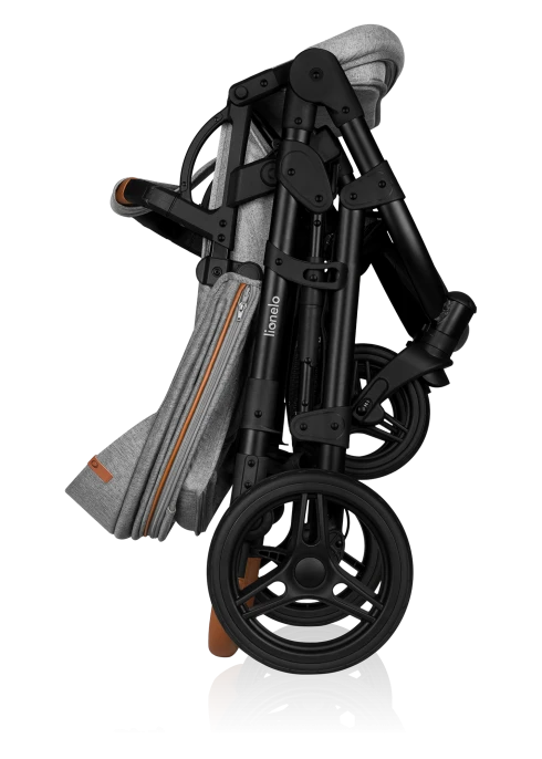 Wózek 2w1, koła offroad, gondola + spacerówka - Mari Tour Grey Stone - Lionelo