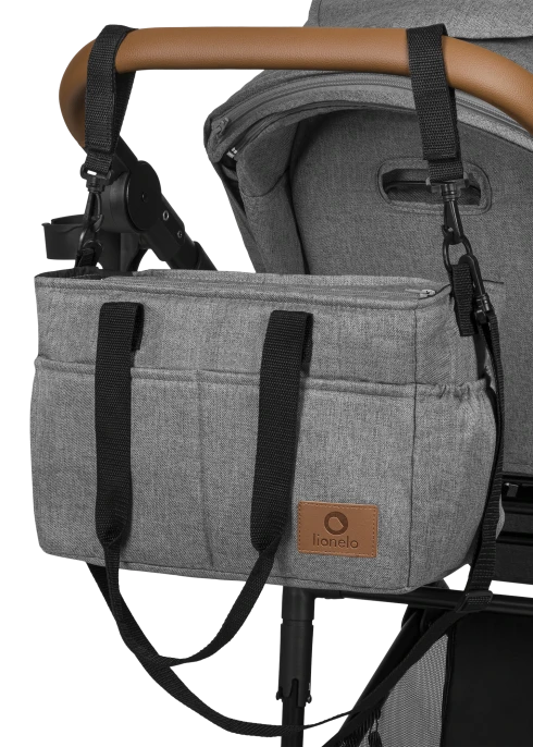 Wózek 2w1, koła offroad, gondola + spacerówka - Mari Tour Grey Stone - Lionelo
