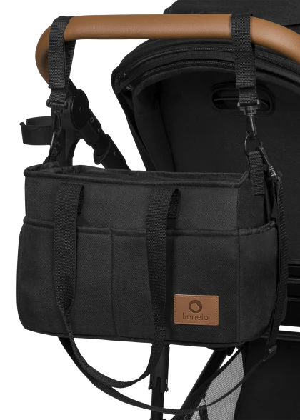 Wózek 2w1, koła offroad, gondola + spacerówka - Mari Tour Black Onyx - Lionelo