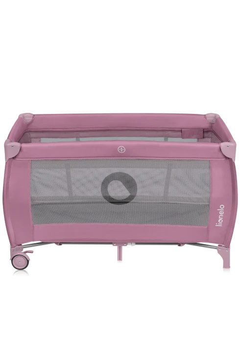 Łóżeczko turystyczne Stefi Plus Pink - Lionelo