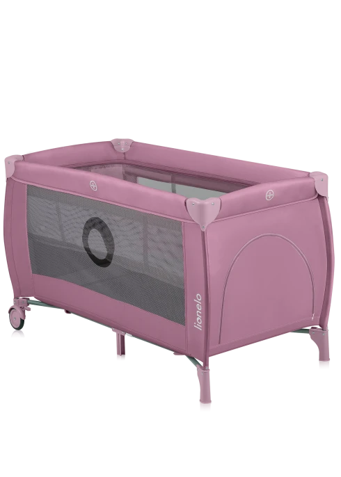 Łóżeczko turystyczne Stefi Plus Pink - Lionelo