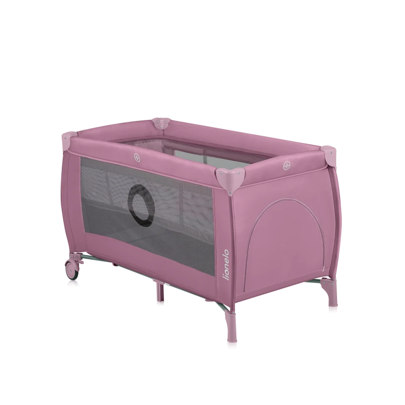 Łóżeczko turystyczne Stefi Plus Pink - Lionelo