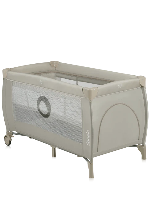 Łóżeczko turystyczne Stefi Plus Beige Cappuccino - Lionelo