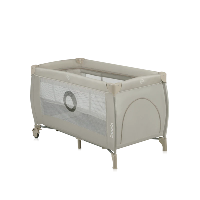Łóżeczko turystyczne Stefi Plus Beige Cappuccino - Lionelo
