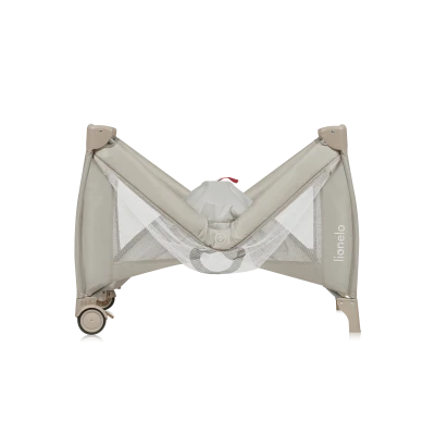 Łóżeczko turystyczne Stefi Plus Beige Cappuccino - Lionelo