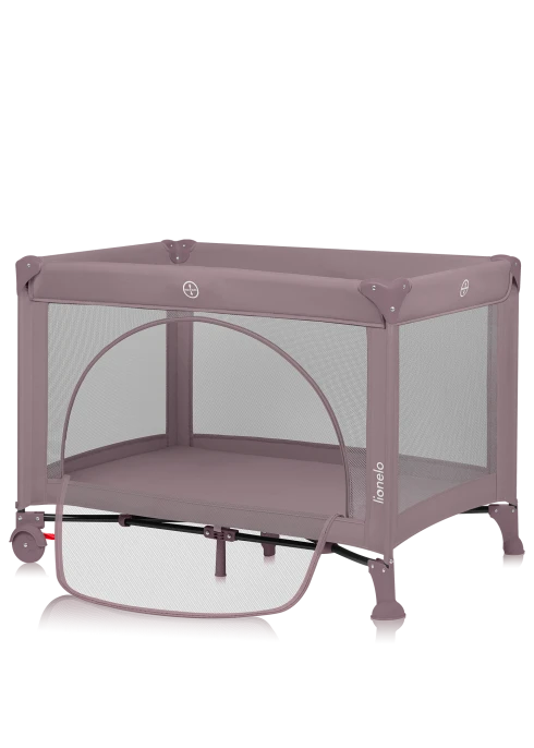 Łóżeczko turystyczne Laura Pink - Lionelo