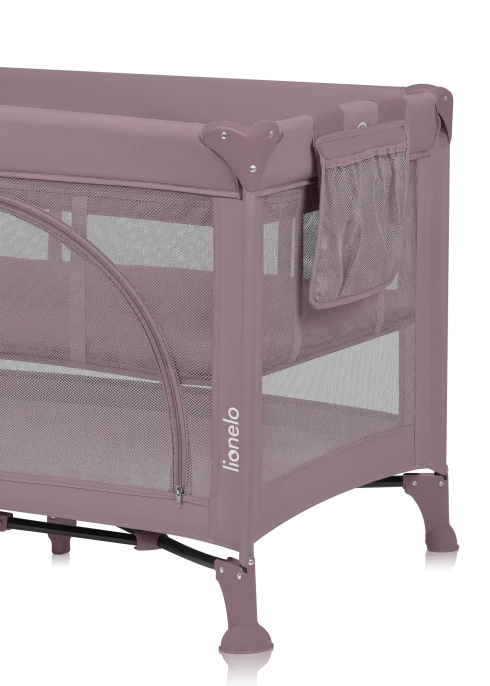 Łóżeczko turystyczne Laura Pink - Lionelo