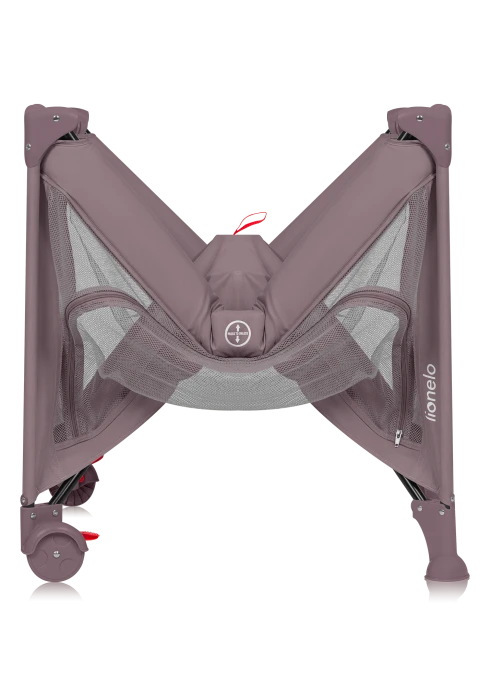 Łóżeczko turystyczne Laura Pink - Lionelo