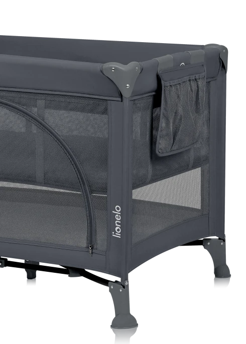 Łóżeczko turystyczne Laura Grey Concrete - Lionelo