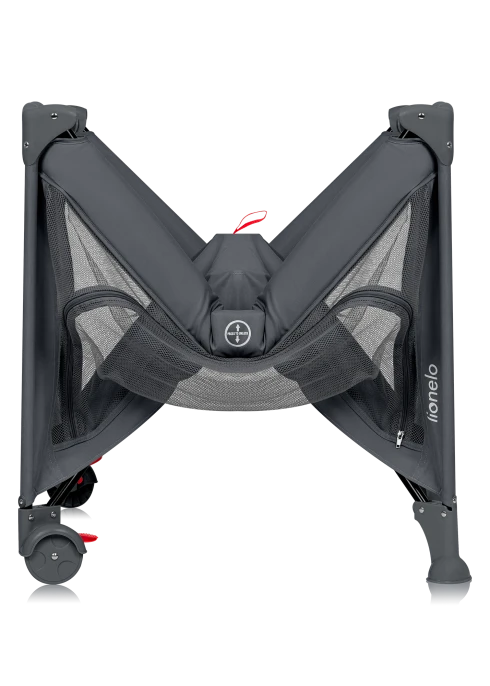 Łóżeczko turystyczne Laura Grey Concrete - Lionelo