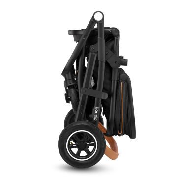 Lionelo Amber 2 w 1 Grey Graphite — wózek wielofunkcyjny