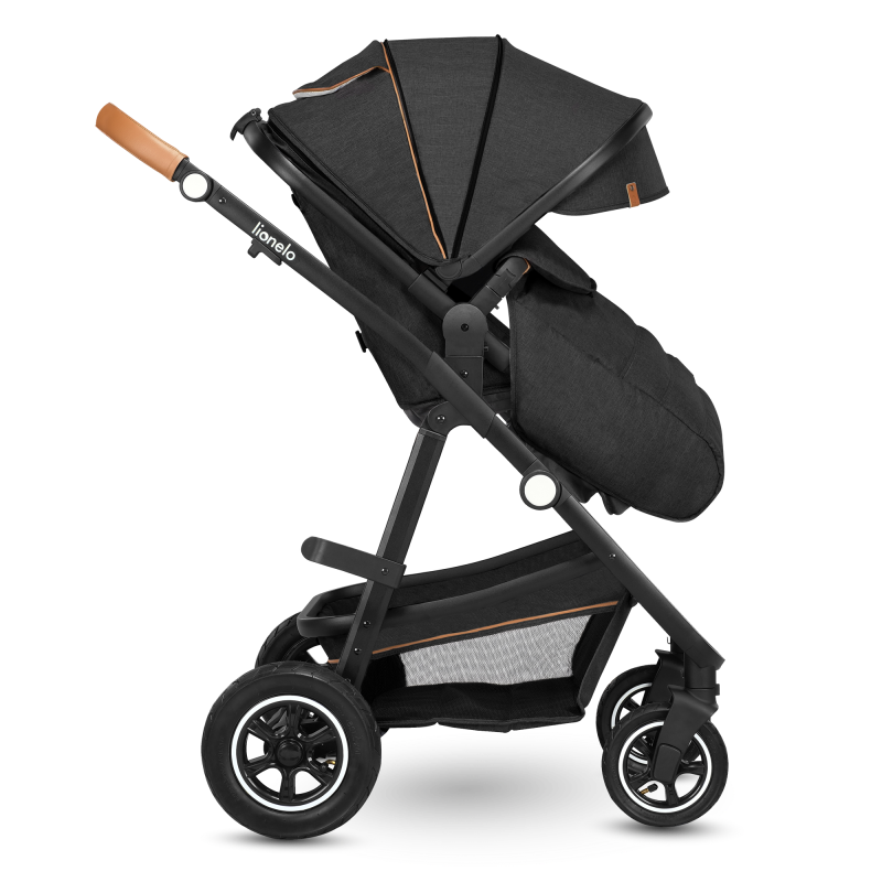 Lionelo Amber 2w1 Grey Graphite — Wózek wielofunkcyjny