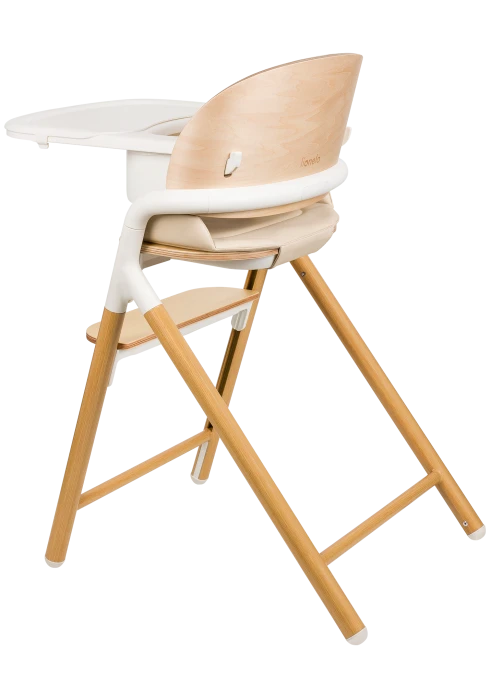 Krzesełko Rosnące z Dzieckiem Celia White Natural