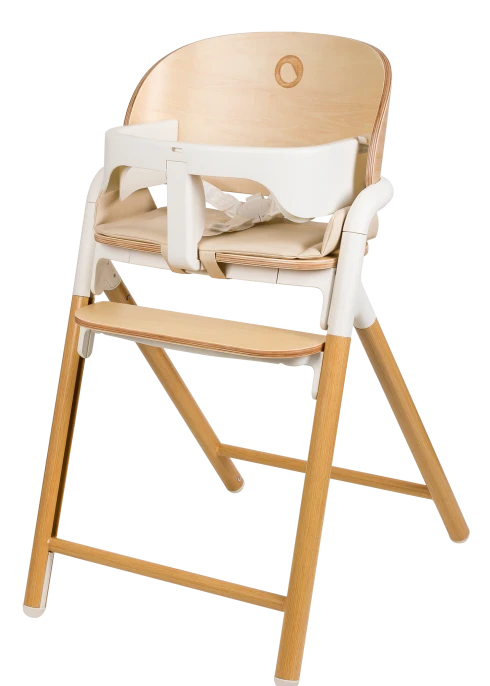 Krzesełko Rosnące z Dzieckiem Celia White Natural