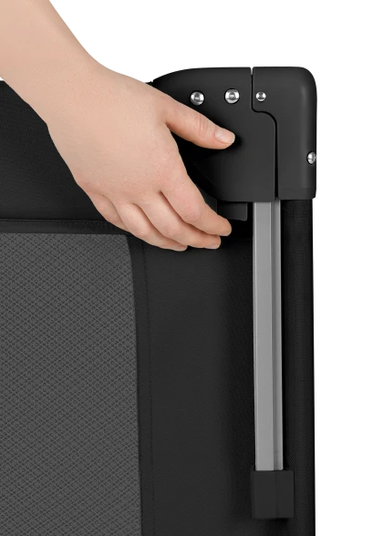 Łóżeczko dostawne Ellen Black Carbon - Lionelo