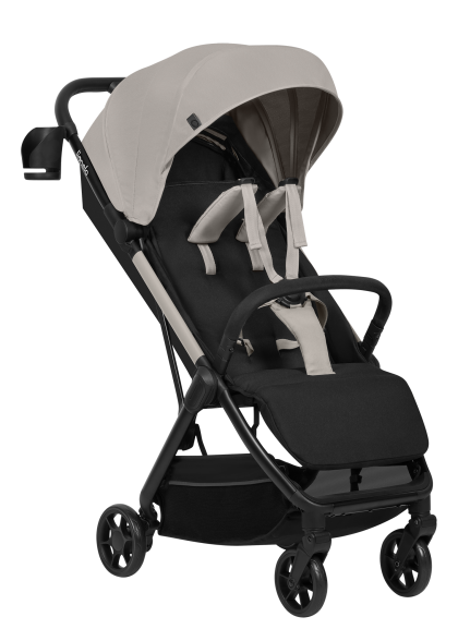 Wózek spacerowy 7,5 kg, auto-fold, od narodzin, kompaktowy - Julie Air Beige Sand - Lionelo