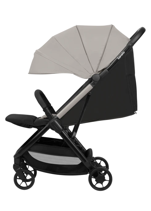 Wózek spacerowy 7,5 kg, auto-fold, od narodzin, kompaktowy - Julie Air Beige Sand - Lionelo