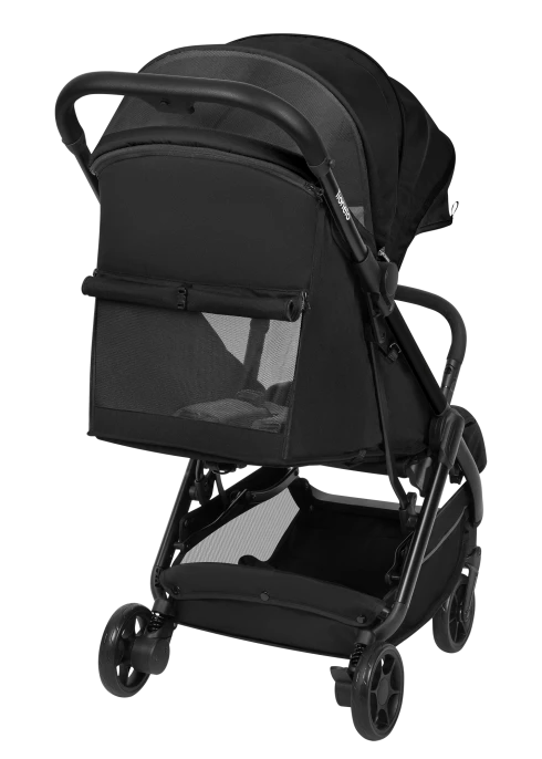 Wózek spacerowy 7,5 kg, auto-fold, od narodzin, kompaktowy - Julie Air Black Onyx - Lionelo