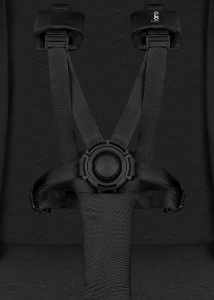 Wózek spacerowy 7,5 kg, auto-fold, od narodzin, kompaktowy - Julie Air Black Onyx - Lionelo