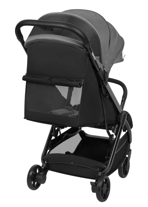 Wózek spacerowy 7,5 kg, auto-fold, od narodzin, kompaktowy - Julie Air Grey Stone - Lionelo