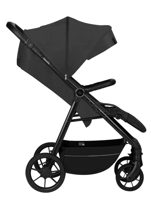 Wózek spacerowy, od narodzin, amortyzowany - Mira Grey Graphite - Lionelo