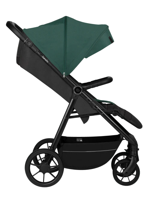 Wózek spacerowy, od narodzin, amortyzowany - Mira Green Emerald - Lionelo