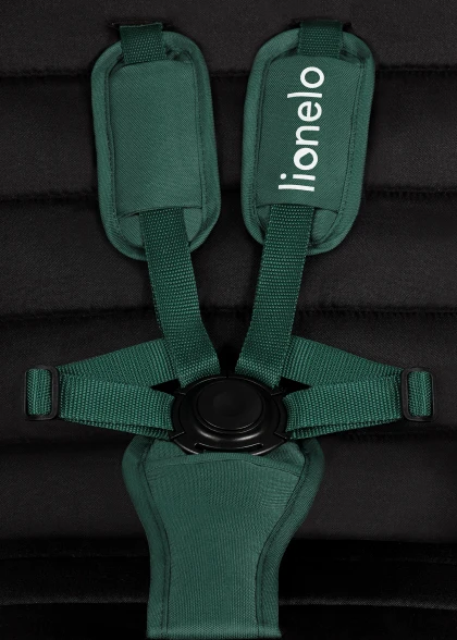 Wózek spacerowy, od narodzin, amortyzowany - Mira Green Emerald - Lionelo